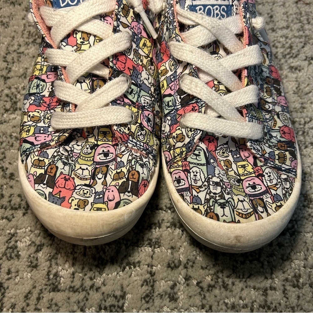 Bobs From Sketchers Memory Foam Beach Bingo Rover… - image 3